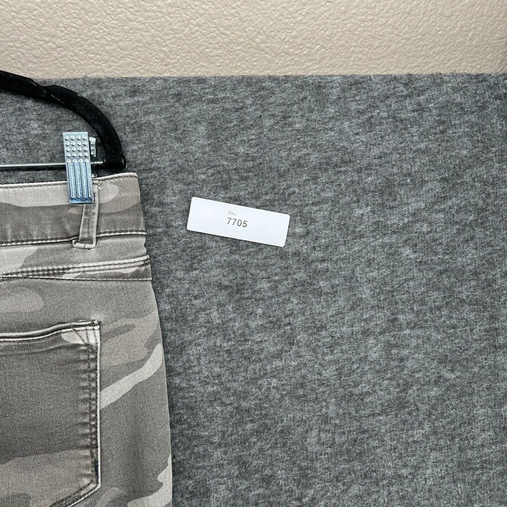 Wit & Wisdom Pants Womens 14 Brown Camo Ab-Solution Ankle Skimmer Utility Chic - Picture 12 of 12